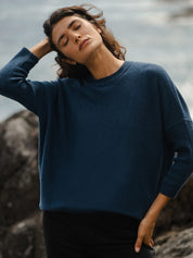 Batwing Jumper Indigo
