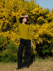Batwing Jumper Moss