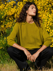 Batwing Jumper Moss