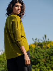 Batwing Jumper Moss