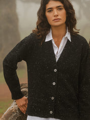 Granddad Cardigan, Black