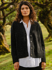 Granddad Cardigan, Black