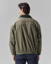 Reversible Corduroy Jacket | Olive / Evergreen