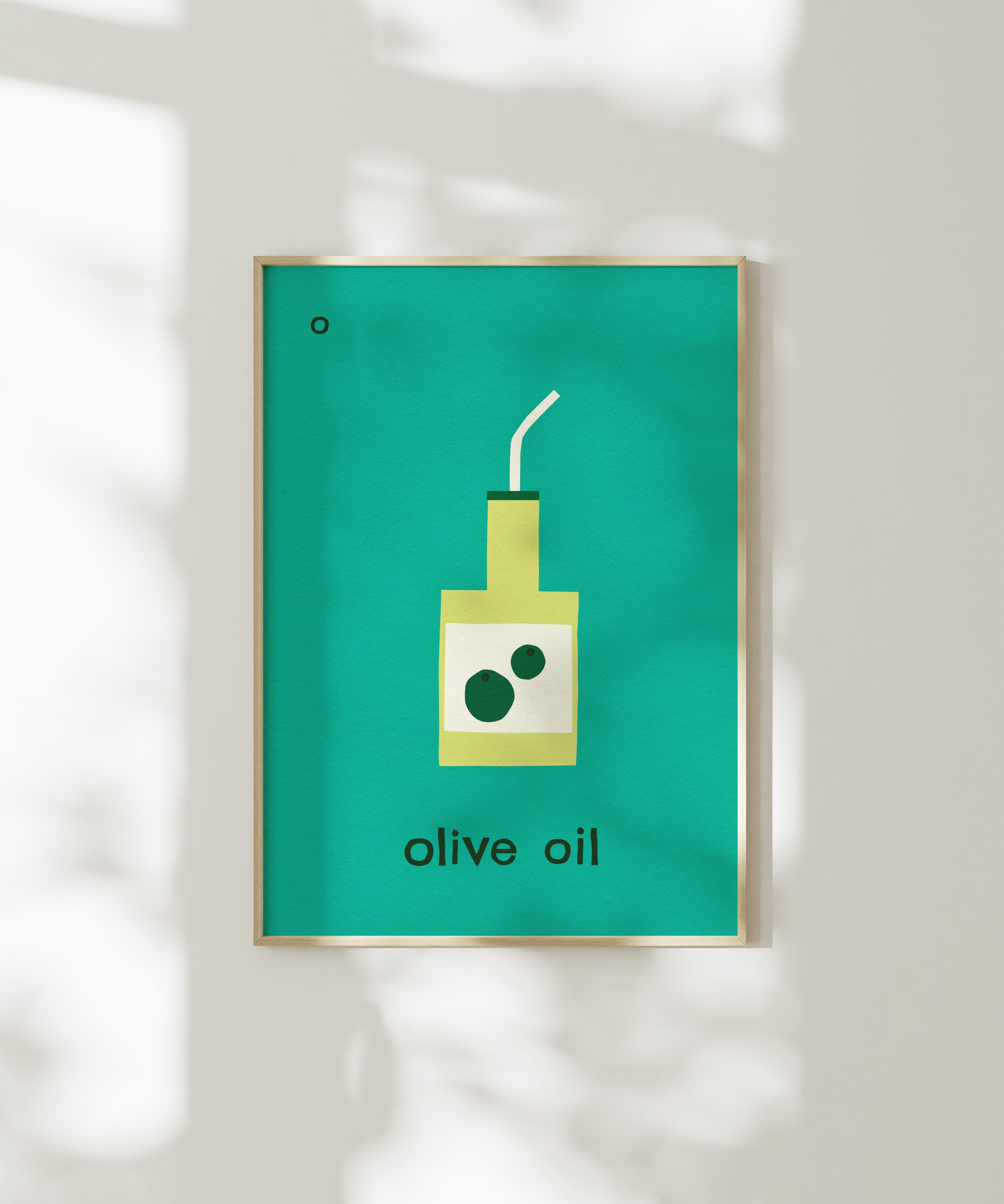 Olive Oil Art Print