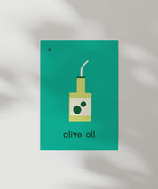 Olive Oil Art Print