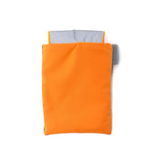 Pouch made from waste courier uniforms