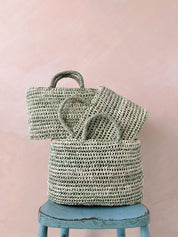 Oval Open Weave Nesting Baskets