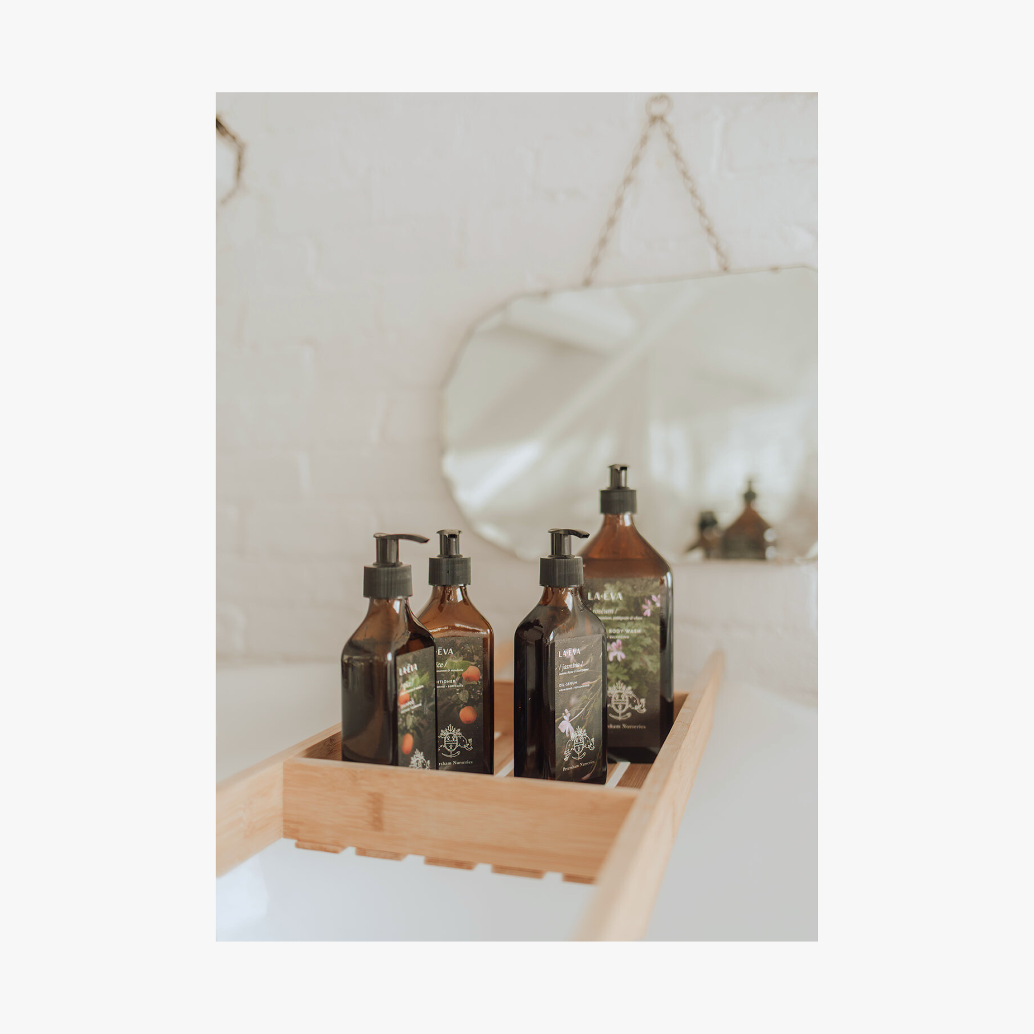 Spice Shampoo: La-Eva x Petersham Nurseries