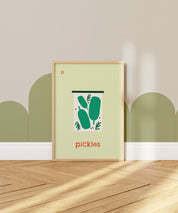 Pickles Art Print