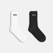 White/Black Socks Pair