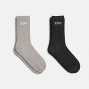 Duo Socks Grey/Black