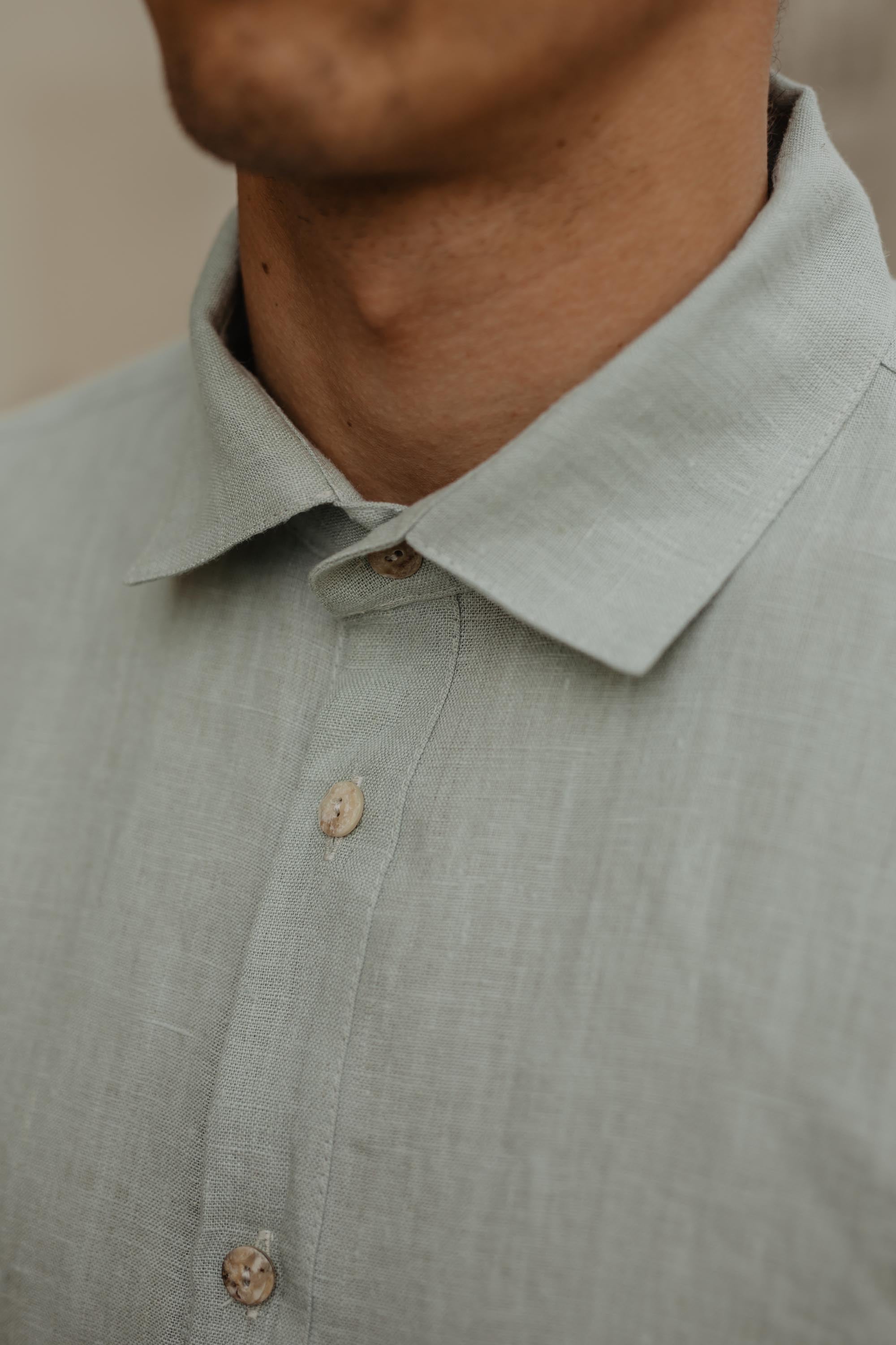 Classic linen shirt HECTOR