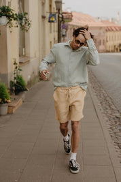 Linen shorts ARES