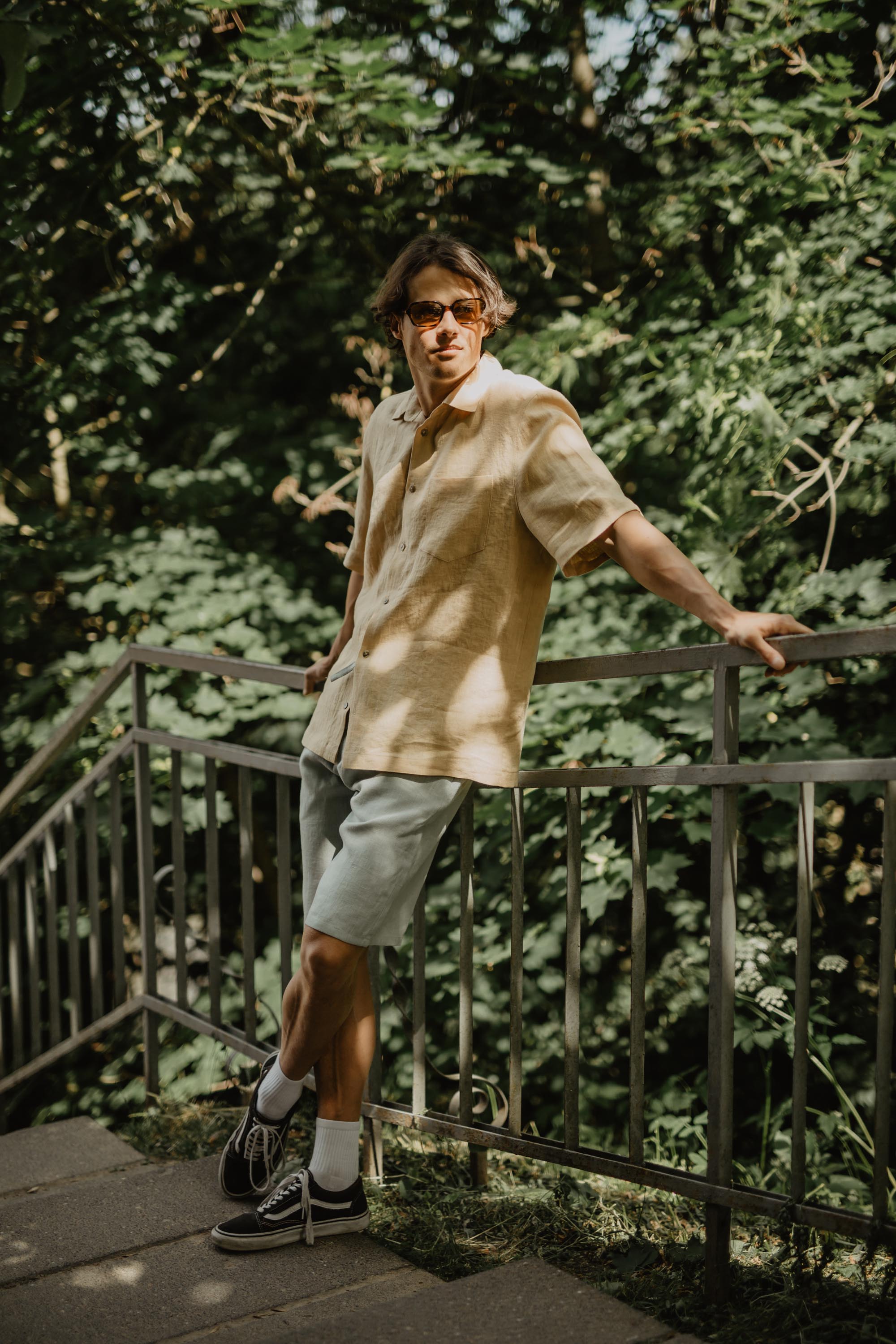 Oversized linen shirt MAGNUS