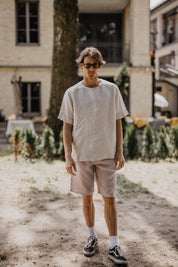 Classic linen shorts HERMES