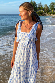 Tabitha Maxi Dress | Pineapple Blue