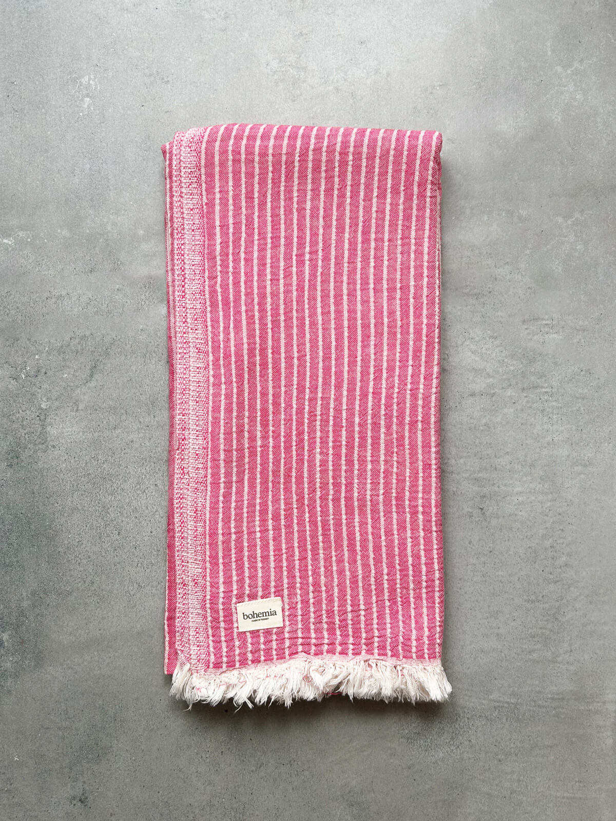 Portobello Hammam Towel, Flamingo