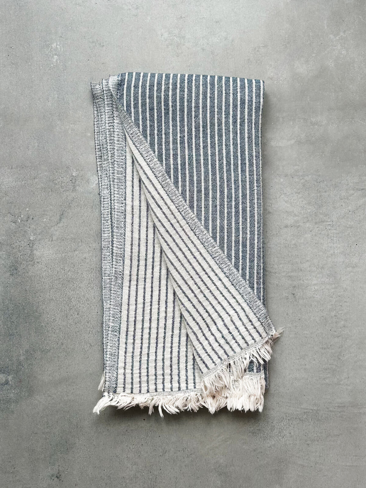 Portobello Hammam Towel, Indigo