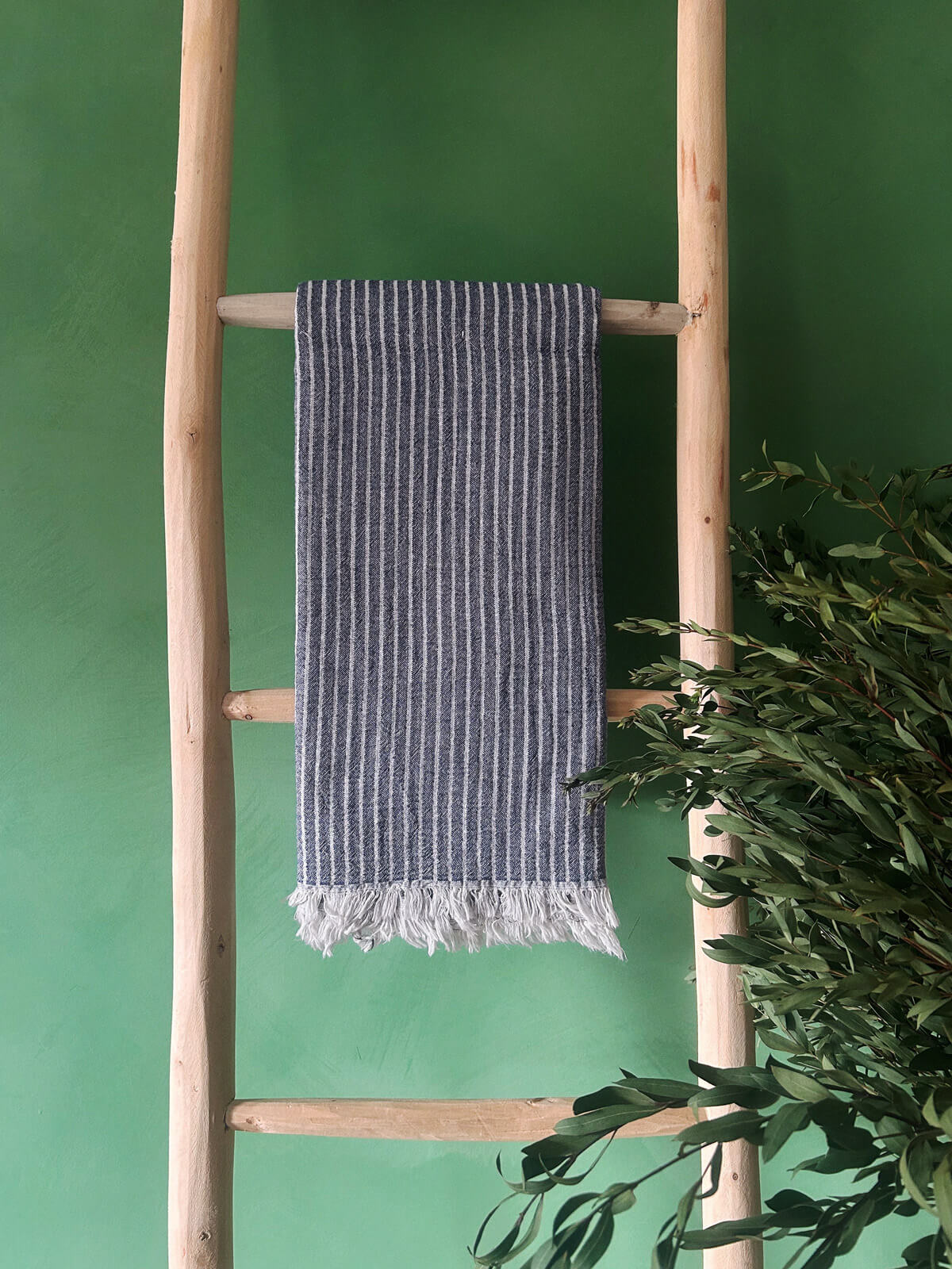 Portobello Hammam Towel, Indigo