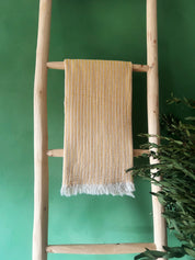 Portobello Hammam Towel, Mustard