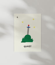 Quest Art Print
