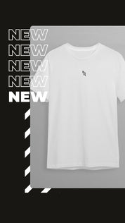 RAIA Logo Knit Tee  - White R2