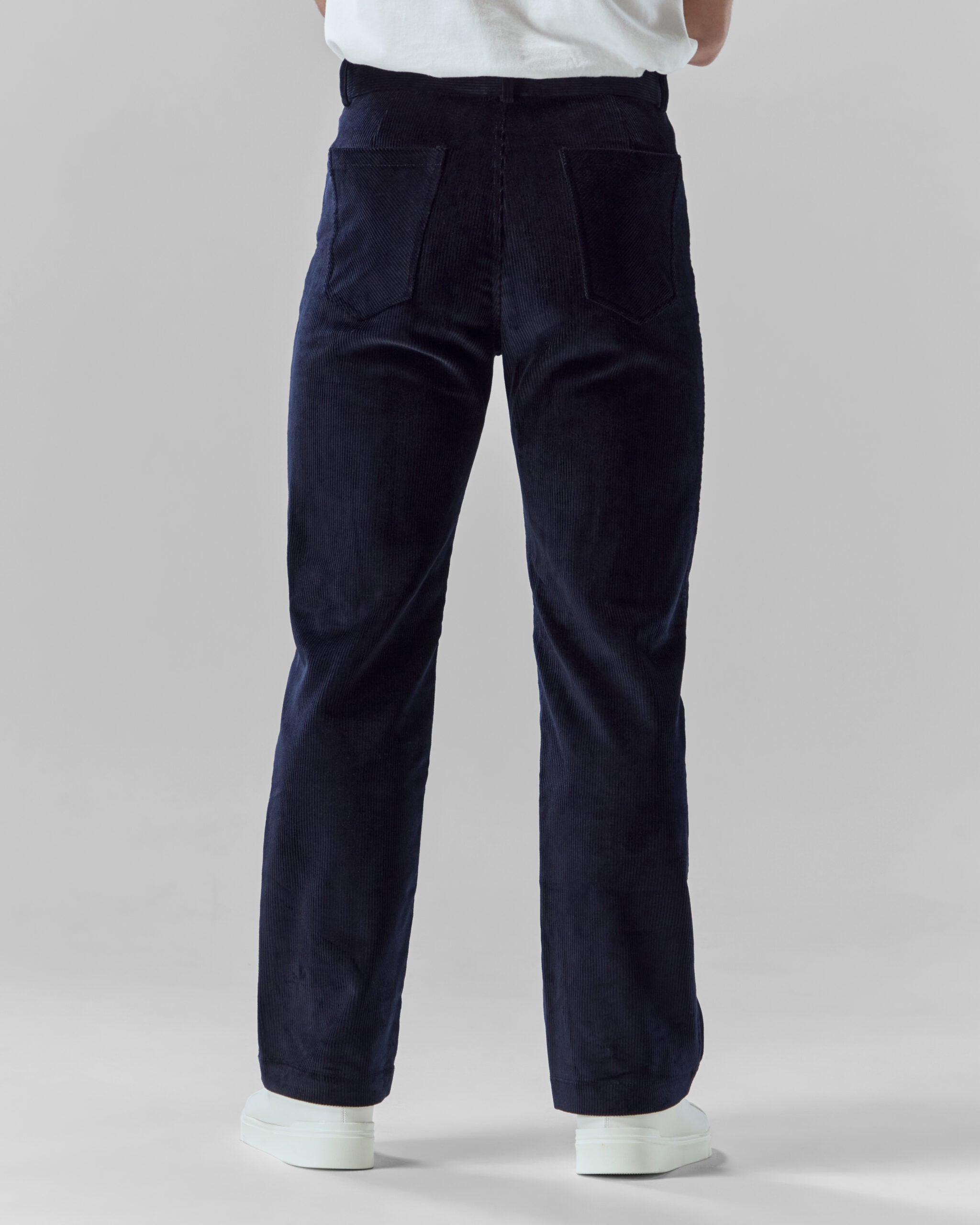 Corduroy Relax Trousers | Navy