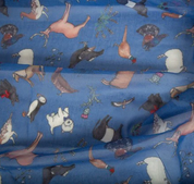 Recycled Bottle Scarf - Scottish Wildlife