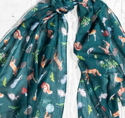 Recycled Bottle Scarf - Woodland