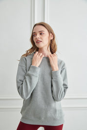 Soft Brushed Cotton Sweatshirt - Black