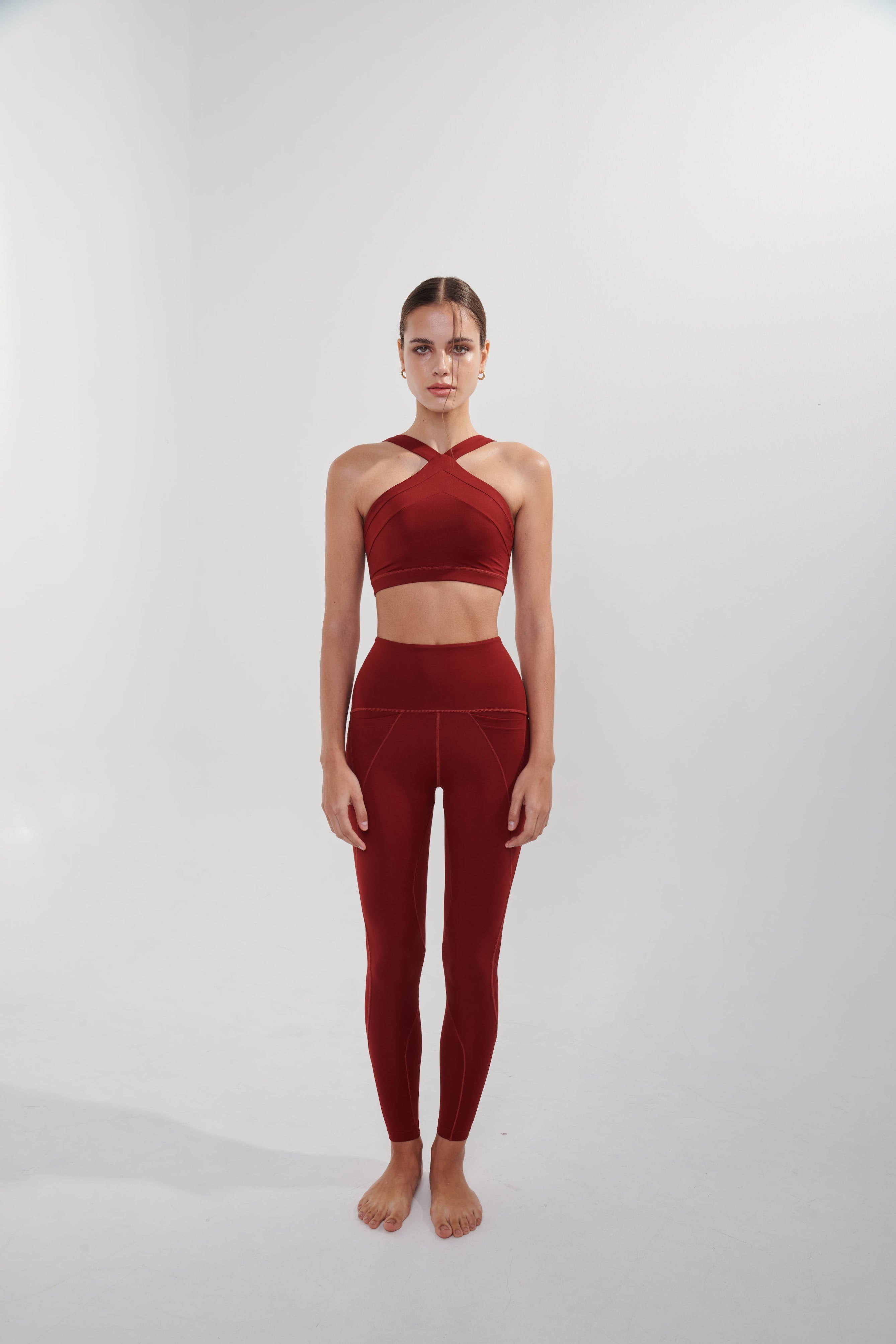 AirRise Perform Pocket legging - Wine Red