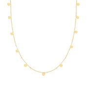 Scattered Stars 18k Gold Necklace for Puki