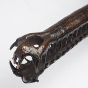 Extra Large Bronze Gharial Skull