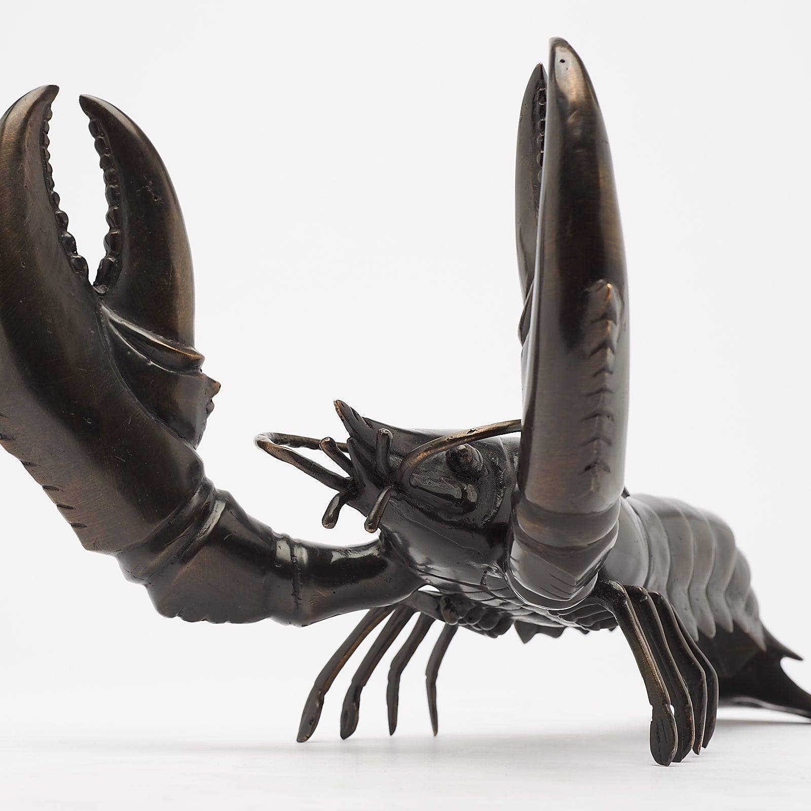 Sooka Lobster in bronze, Medium