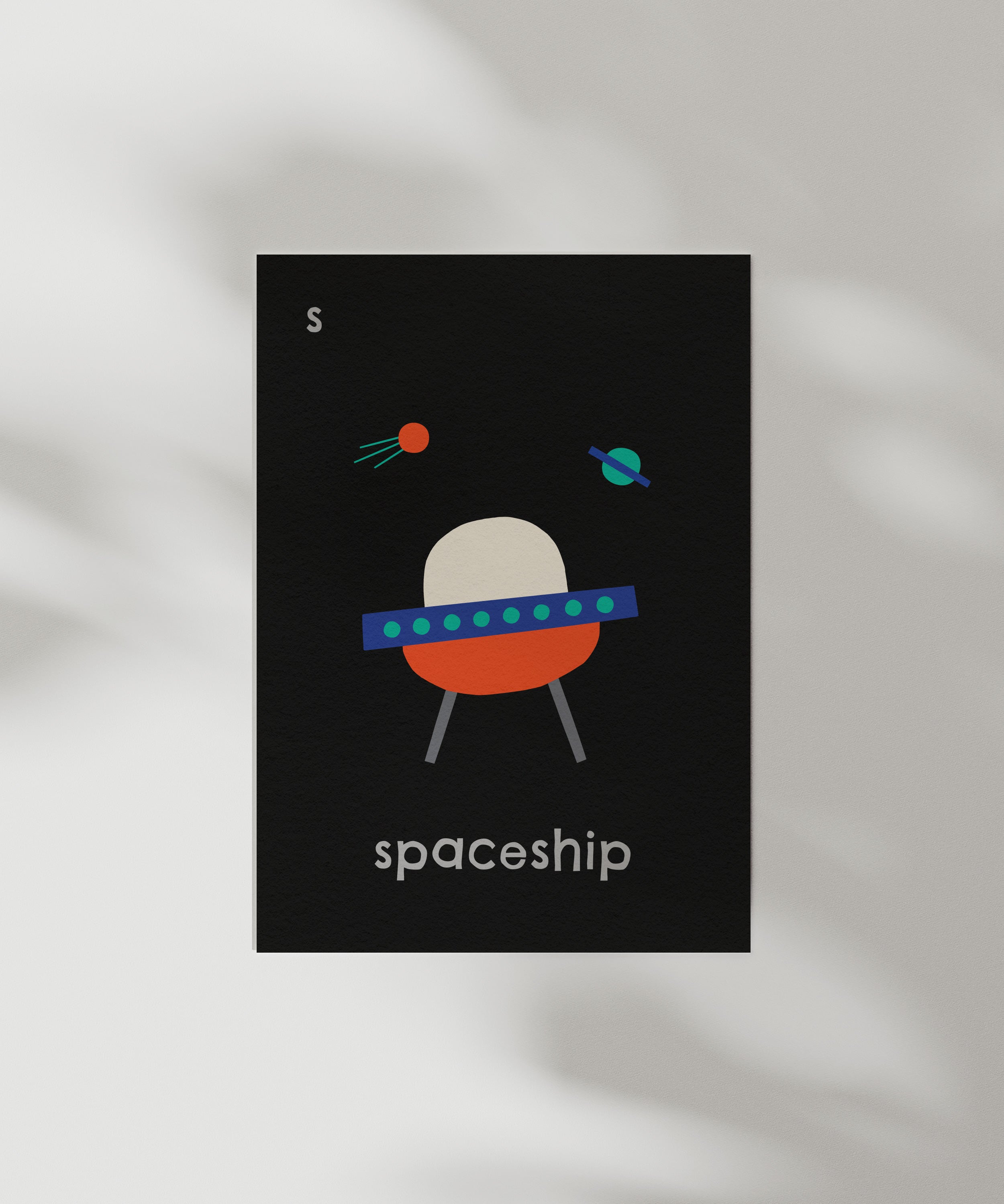 Spaceship Art Print