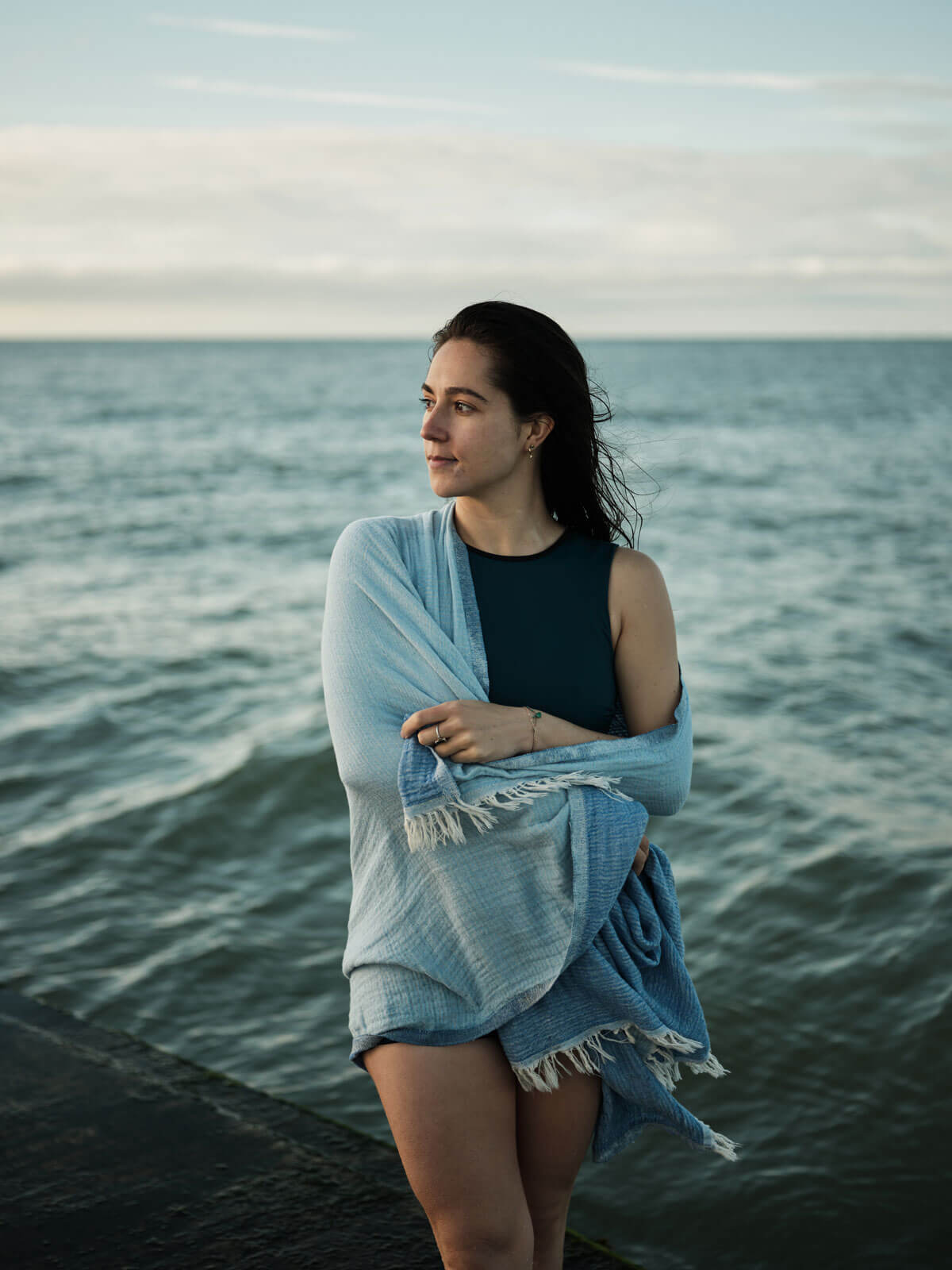 Samos Hammam Towel, Sea and Sky