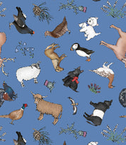 Recycled Bottle Scarf - Scottish Wildlife