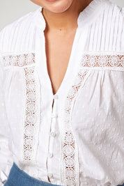 Carrie Blouse | White