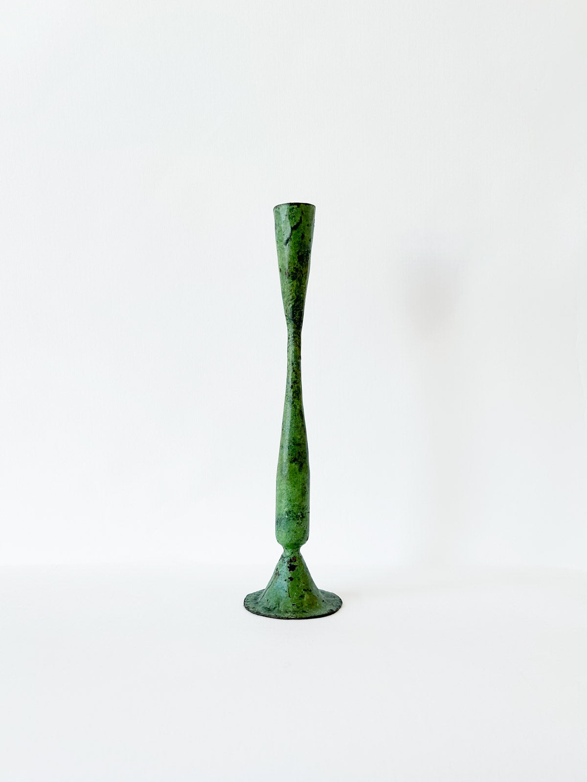 Verdigris Candle Holder, Shelley