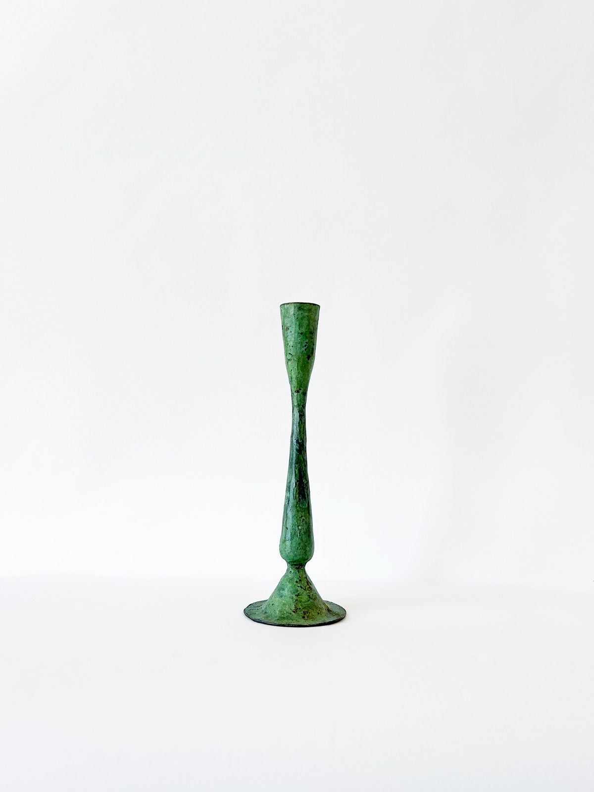 Verdigris Candle Holder, Shelley