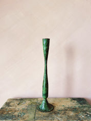 Verdigris Candle Holder, Shelley