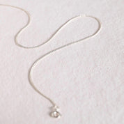 Silver Spiga Layering Necklace