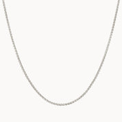 Silver Spiga Layering Necklace