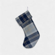 Silver Bannockbane - 100% Wool Christmas Stocking
