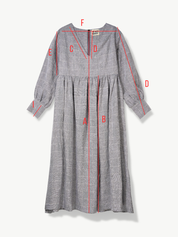 MICHELLE MAXI DRESS | Organic Linen