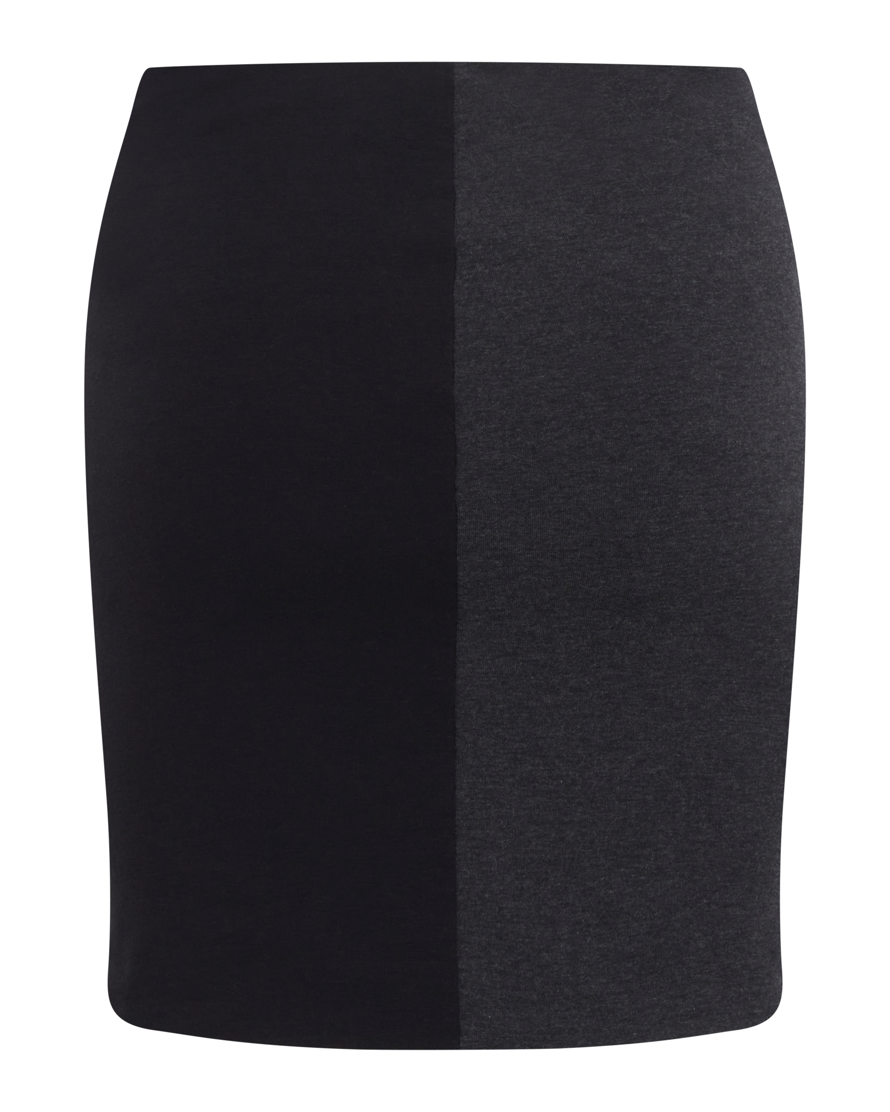 Convertible Skirt Top | Grey Melange / Black