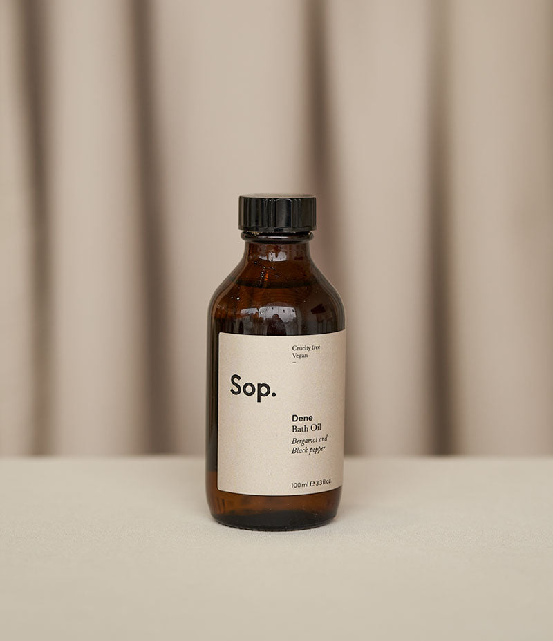 Sop Dene Bath Oil - Bergamot and Black Pepper 100ml