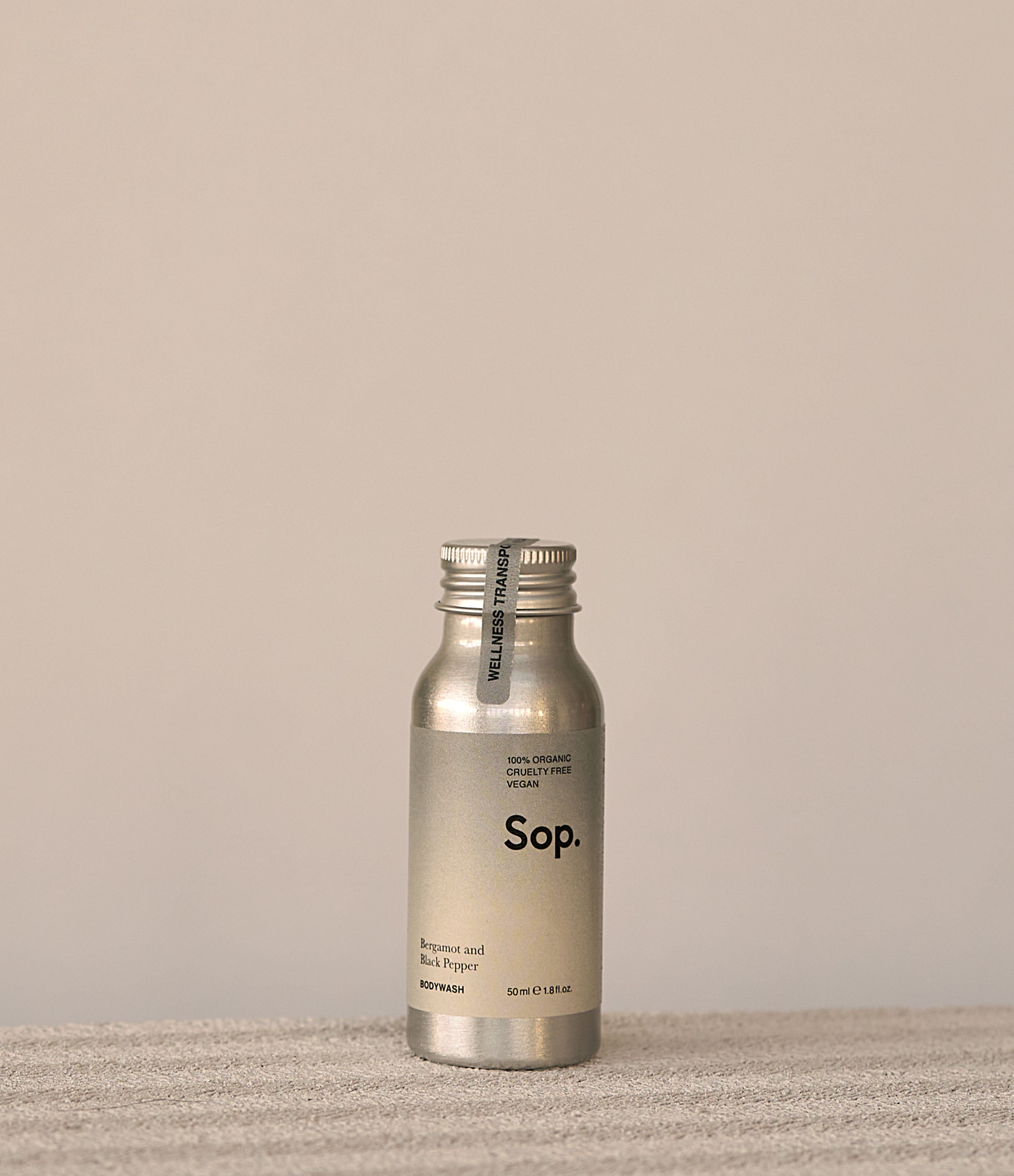 Sop Bodywash - Bergamot & Black Pepper 50ml - Organic