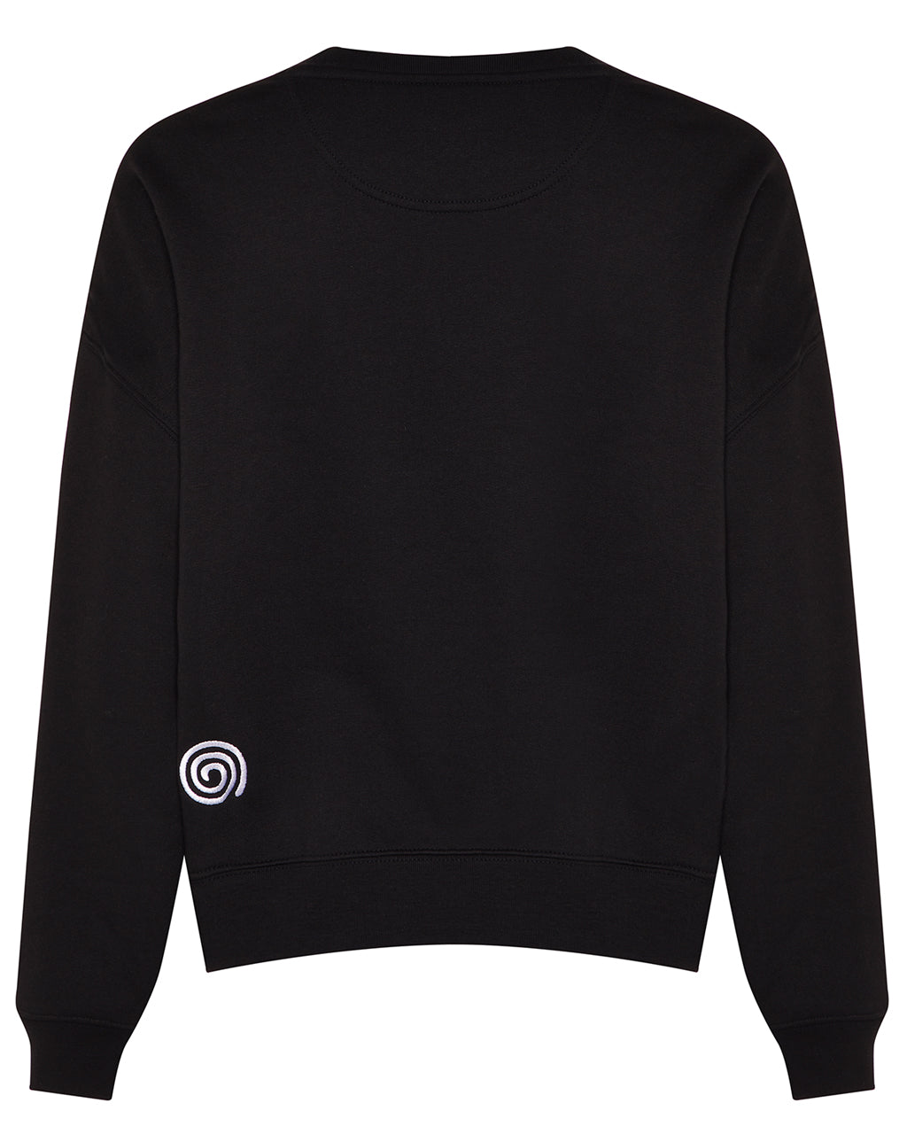 Symbols Embroidered Sweatshirt Black