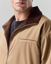 Reversible Corduroy Jacket | Tan / Espresso